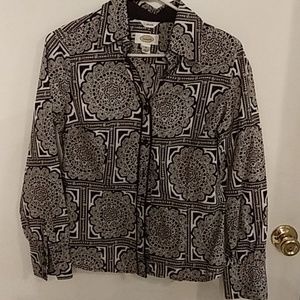 Talbots Unique Style Shirt